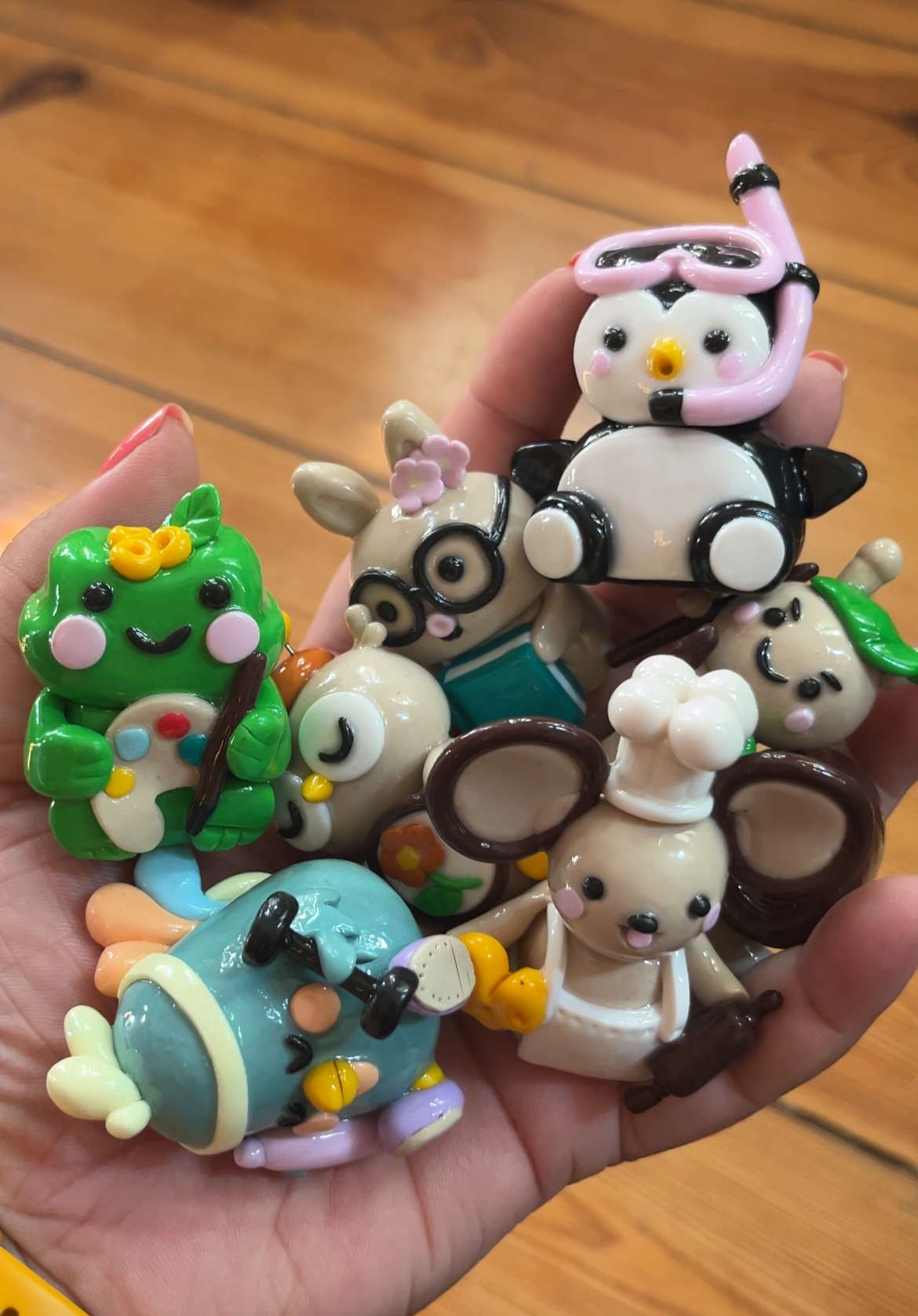 Clay Hobby Buds: Handcrafted Desk Companions for Creativity & Calm