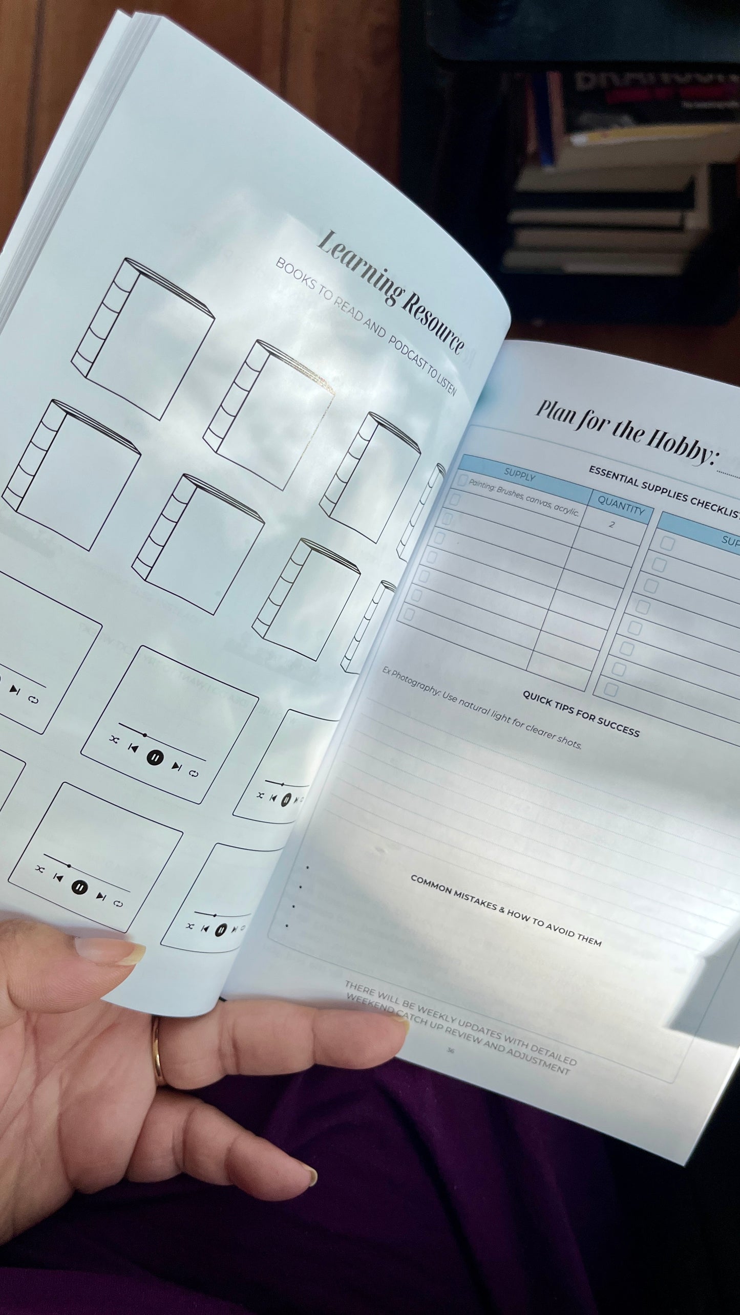 Hobby Tracker: 90 Days to Play, Create, and Grow