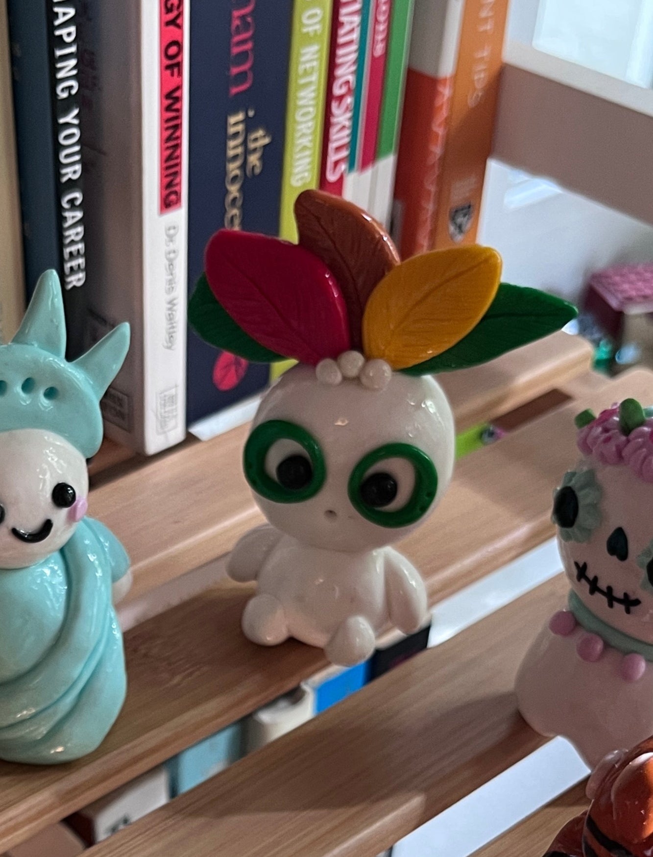 Brazilian Carnival Inspired Polymer Clay Desk Buddy