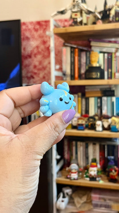 Zodiac Inspired Cancer Polymer Clay Desk Buddy