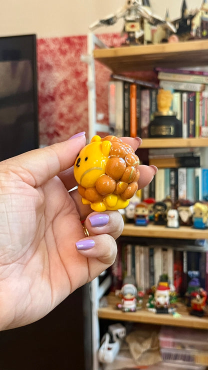 Zodiac Inspired Leo Polymer Clay Desk Buddy