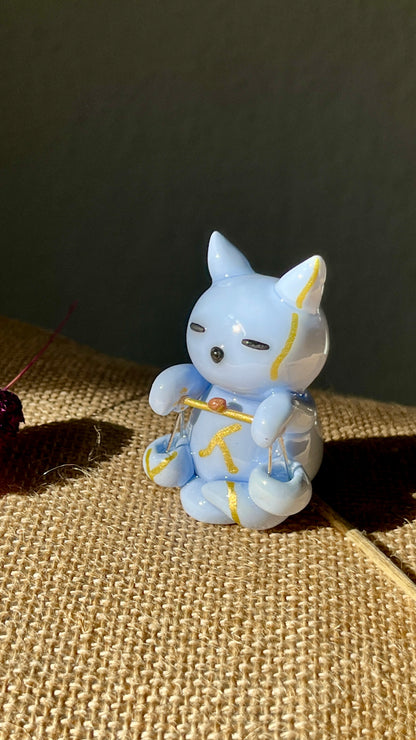 Zodiac Inspired Libra Polymer Clay Desk Buddy