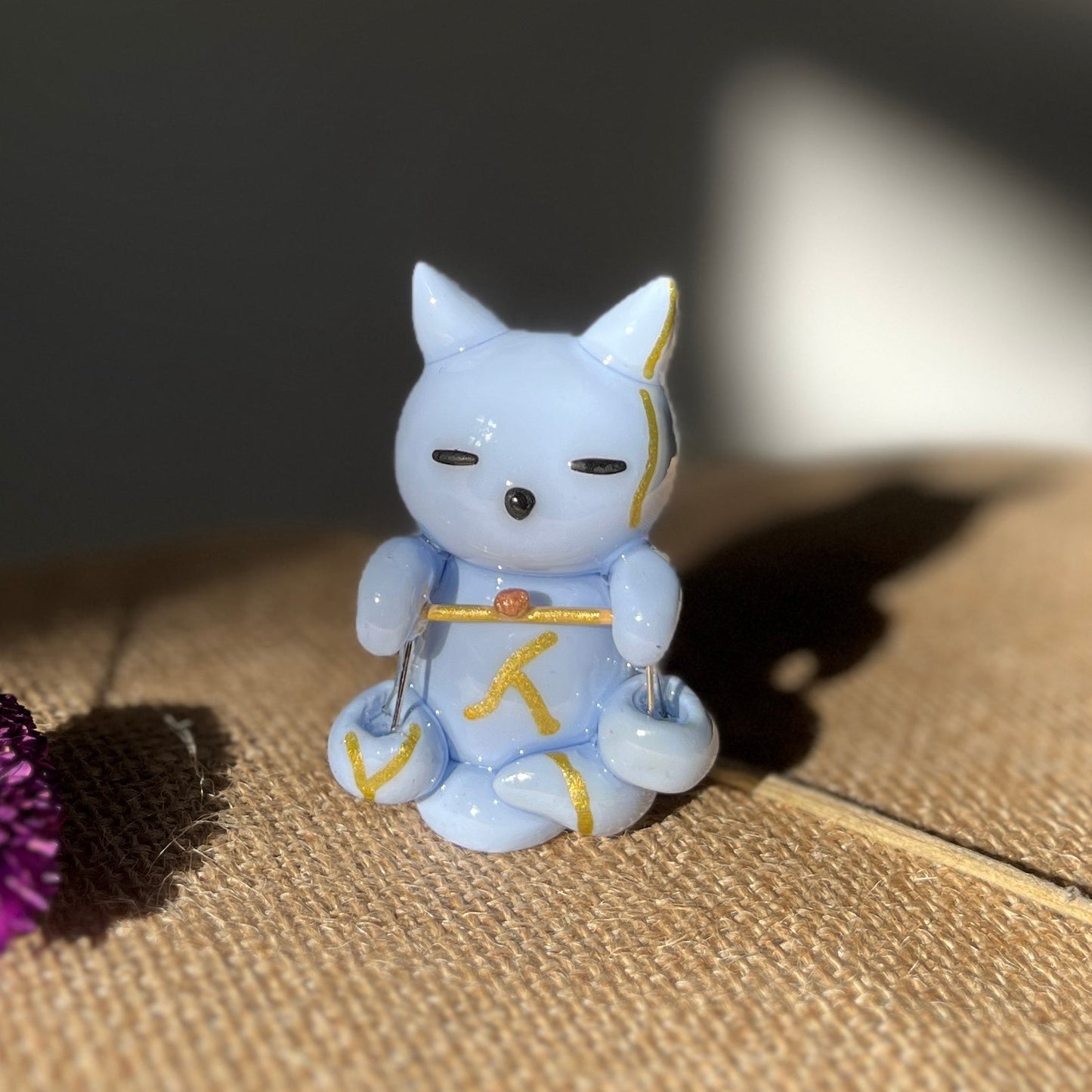 Zodiac Inspired Libra Polymer Clay Desk Buddy