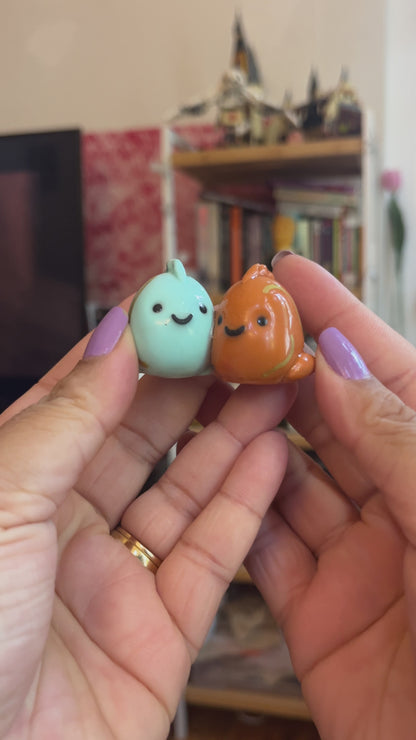 Zodiac Inspired Pisces Polymer Clay Desk Buddy