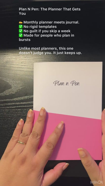 Plan n Pen: The Creative’s Journal & Planner