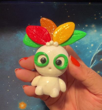 Brazilian Carnival Inspired Polymer Clay Desk Buddy