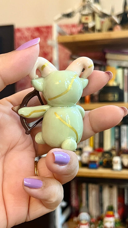 Zodiac Inspired Sagittarius Polymer Clay Desk Buddy