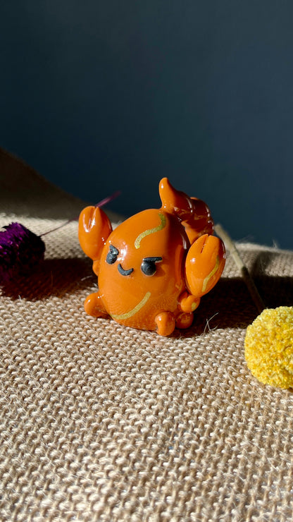 Zodiac Inspired Scorpio Polymer Clay Desk Buddy