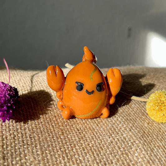 Zodiac Inspired Scorpio Polymer Clay Desk Buddy